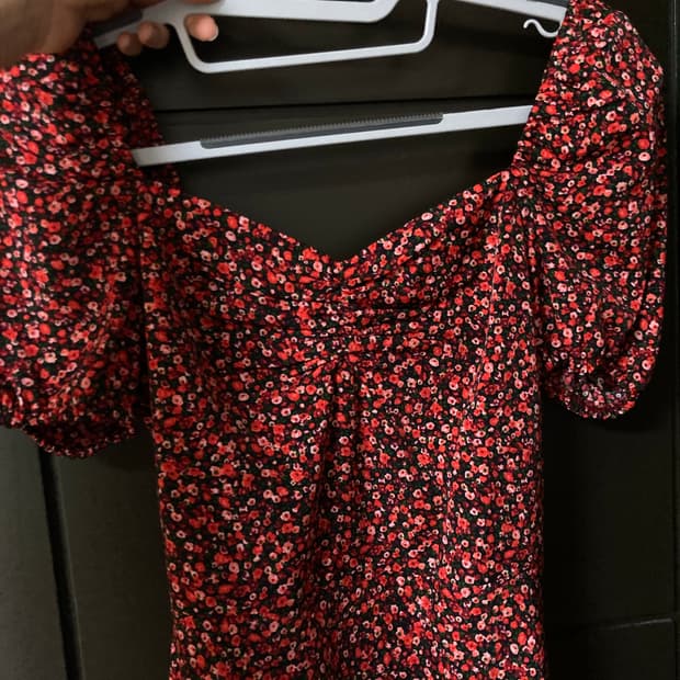 루루서울 레드팬지 원피스