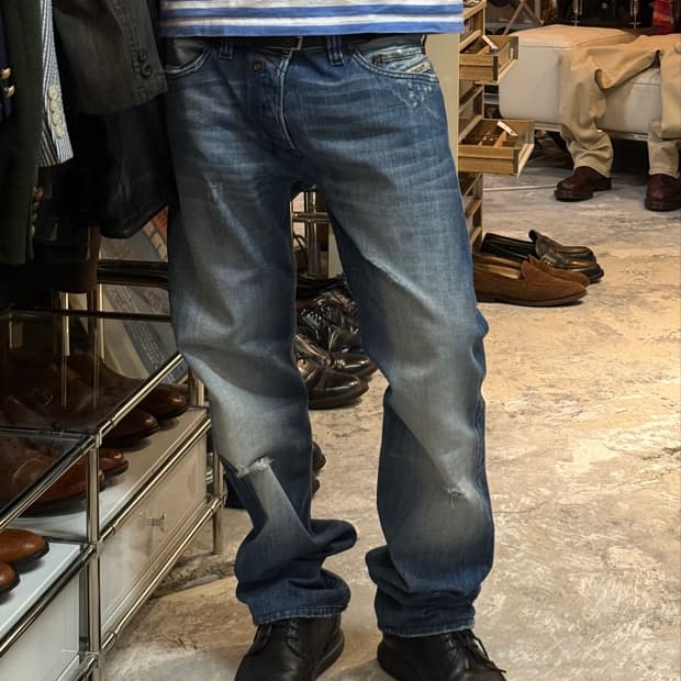 DIESEL SAFADO Italy made washed denim팬츠
