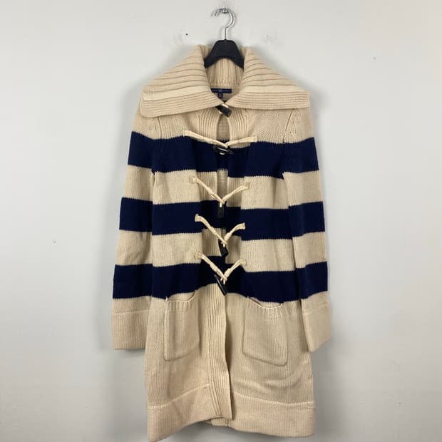 갭 GAP 니트 더플코트 떡볶이코트 XS