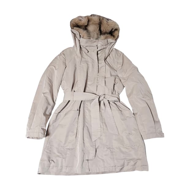 SJSJ 여우털 패딩코트 55