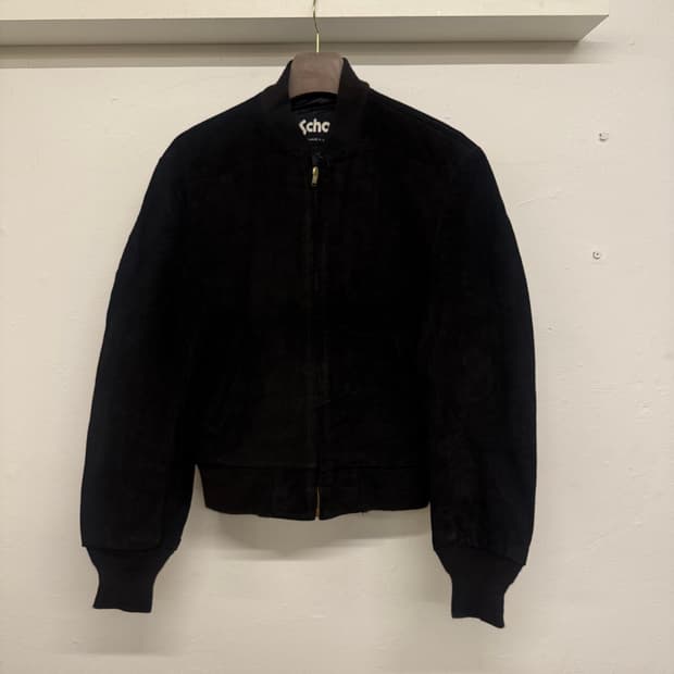 쇼트 스웨이드자켓