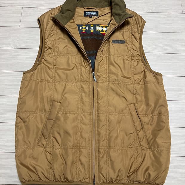 FIRST DOWN USA 나바호 패턴 안감 플리스 베스트 L