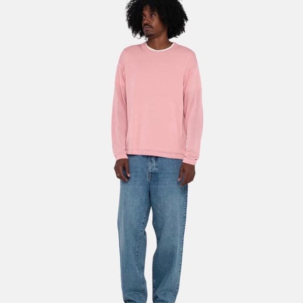 M) 스투시 풋볼 스웨터