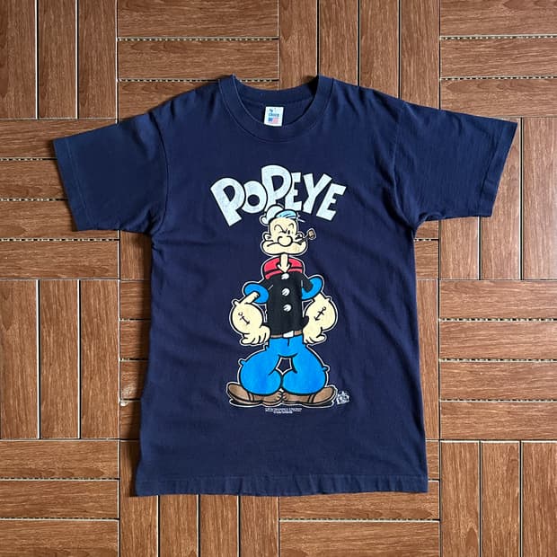 90‘s Nj croce ‘Popeye’ usa made 1/2 tee
