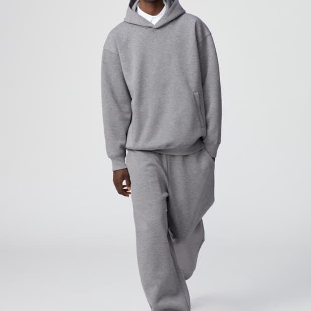 유니클로 C/스웻 와이드 팬츠 긴바지/M