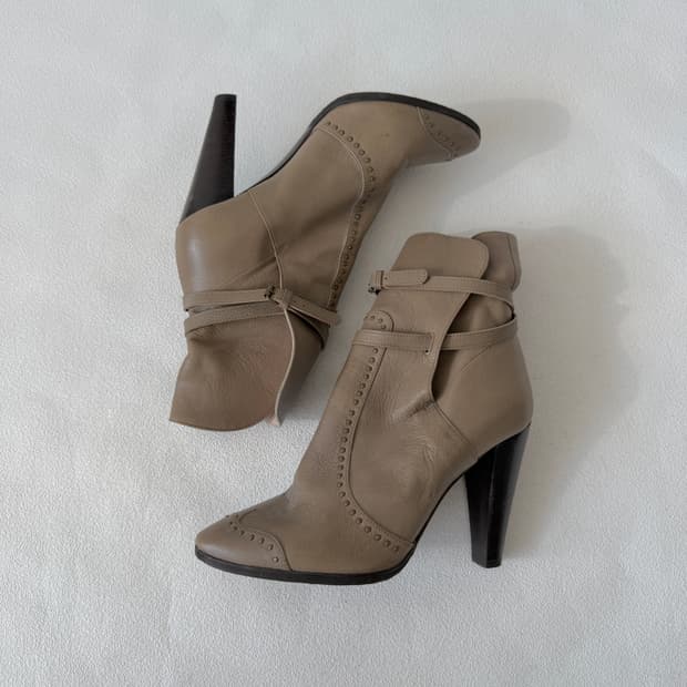 [EU36.5]로트레쇼즈(L'AUTRE CHOSE) 레더구두(ITALY)