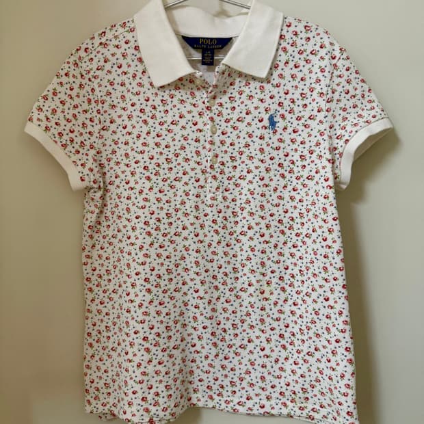 폴로랄프로렌 메시 폴로 셔츠 kids L(12-14)44