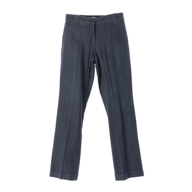 아르마니 익스체인지 핀스트라이프 슬림 슬랙스 6