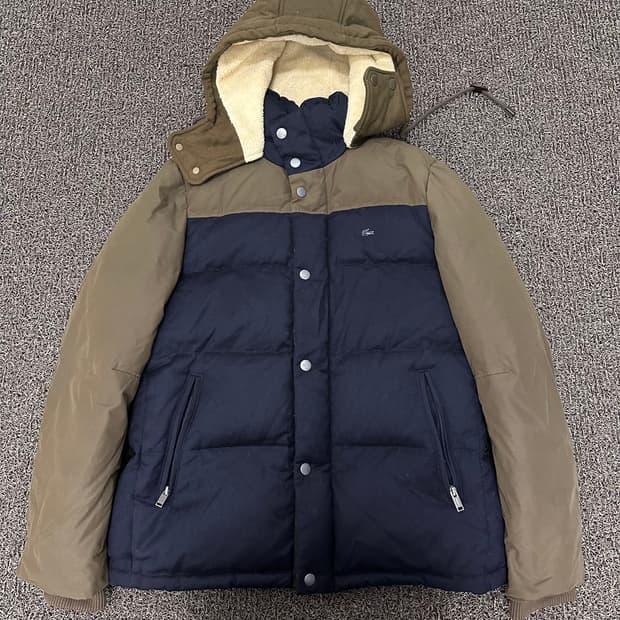 라코스테 덕다운 패딩 점퍼 105(XL)