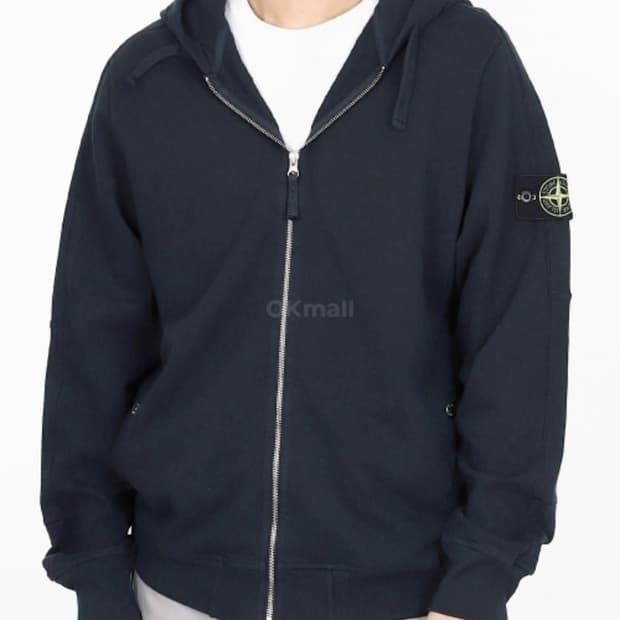 L 24ss 스톤아일랜드 후드집업 네이비