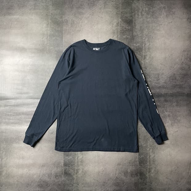 CARHARTT  칼하트 빈티지 네이비 코튼 긴팔 티셔츠 A00489
