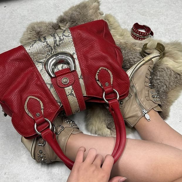 펑크 뱀피 빈티지백