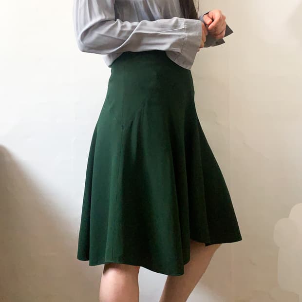 [EU38]끌로에 Chloe 플레어 미디 스커트