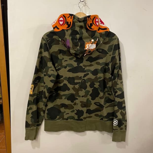 베이프 샤크후드 녹계 m