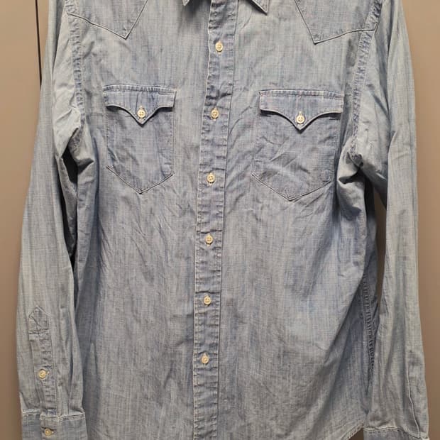 폴로 랄프로렌 데님 웨스턴 셔츠