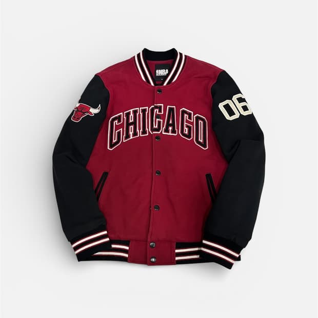 NBA 시카고 불스 바시티 자켓 누빔 L