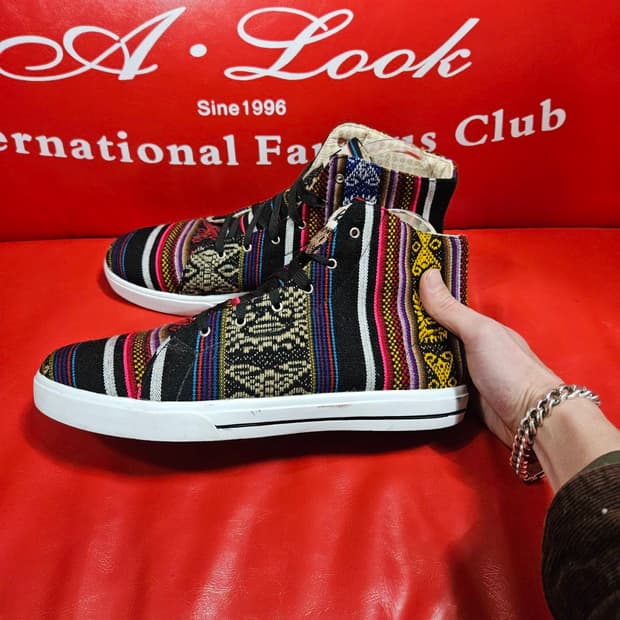 잉카스(Inkkas)in peru 블랙버드 컨버스 스니커즈 43