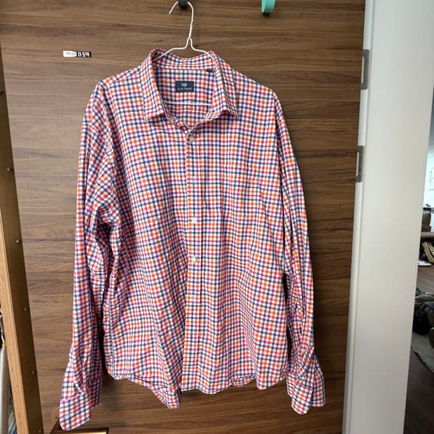닉스포인트 체크 셔츠 XXL
