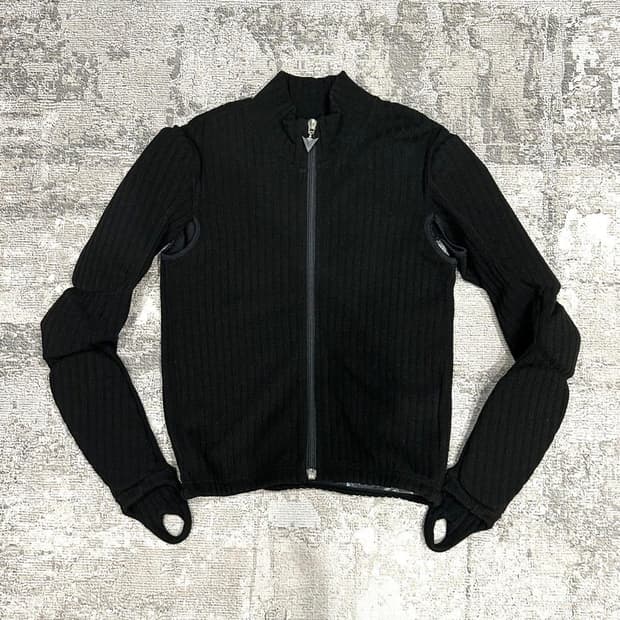 아카이브 요지야마모토 다이네즈 패드 집업 자켓 