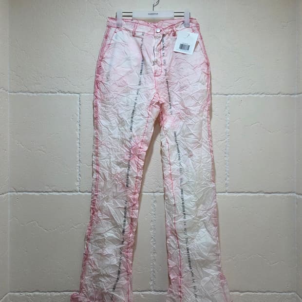 강혁 에어백 슈링크 플래어 트라우저 L사이즈