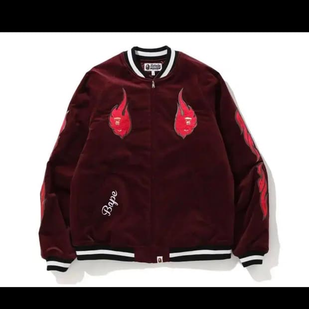 베이프 벨루어 수베니어 자켓 L