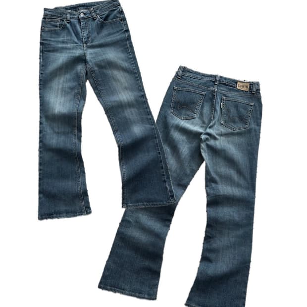 에드윈 부츠컷 데님팬츠