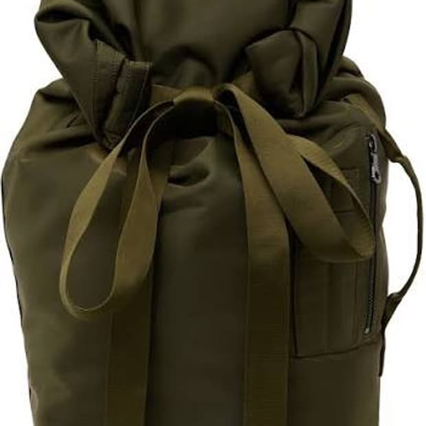 시몬로샤 밀리터리 백팩 카키 Simon rocha