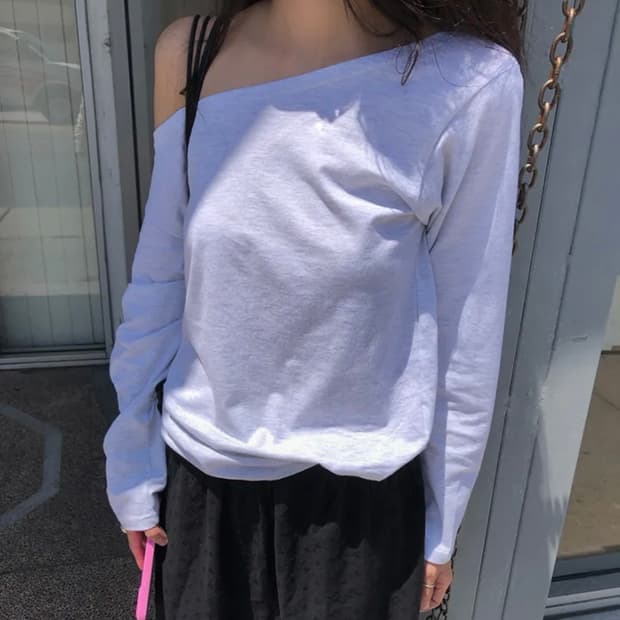 메이비베이비 디어리스트 Vinny Tee (멜란지그레이)