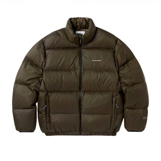 디스이즈네버댓 퍼텍스 다운 자켓 브라운 패딩 S 사이즈 