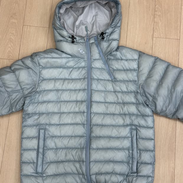 산산기어 서픽스 퍼퍼 자켓 스카이블루 상태 S