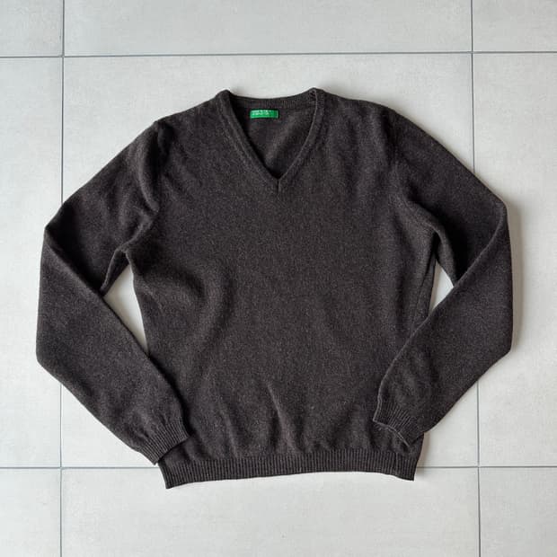 베네통 퓨어울 100 made in italy