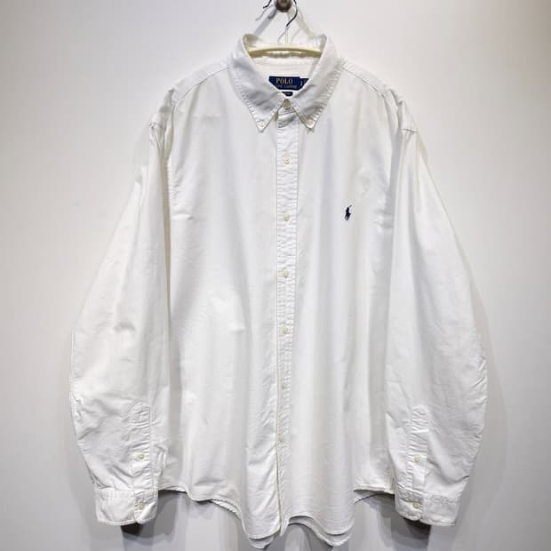 [신형QR]폴로랄프로렌 클래식핏 가먼트다이 옥스포드셔츠