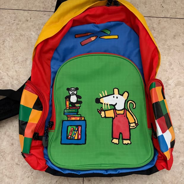 알록달록 쥐 백팩 