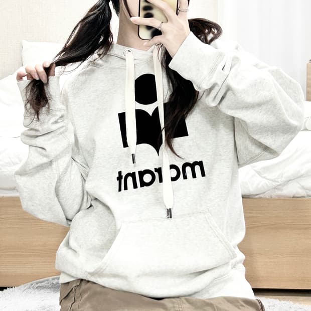 이자벨마랑 빅로고 후드