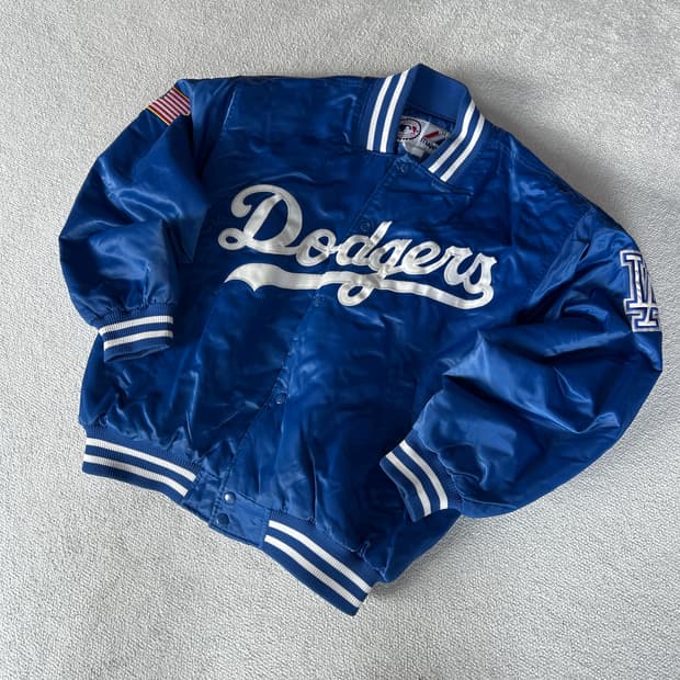 마제스틱 다저스 봄버 자켓 100