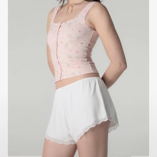 [S] 글로니 LACE BREEZE SHORTS (WHITE)