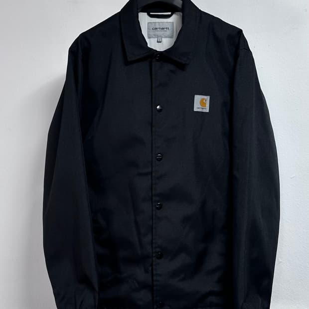 칼하트 블랙 와치 코치자켓 (on.109)