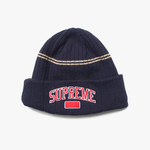  SUPREME "Navy Beanie"
