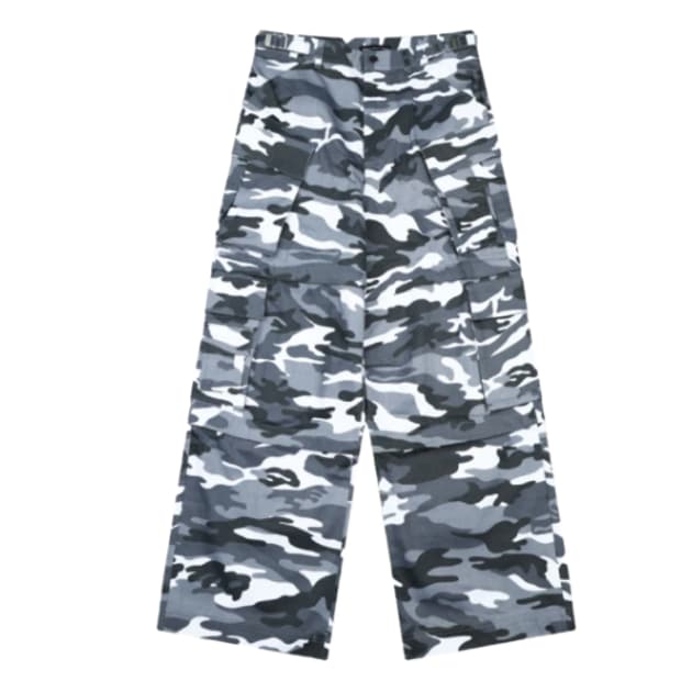 [2] 프로젝트 G/R 오버사이즈 컨버터블 카고 팬츠 시티 카모