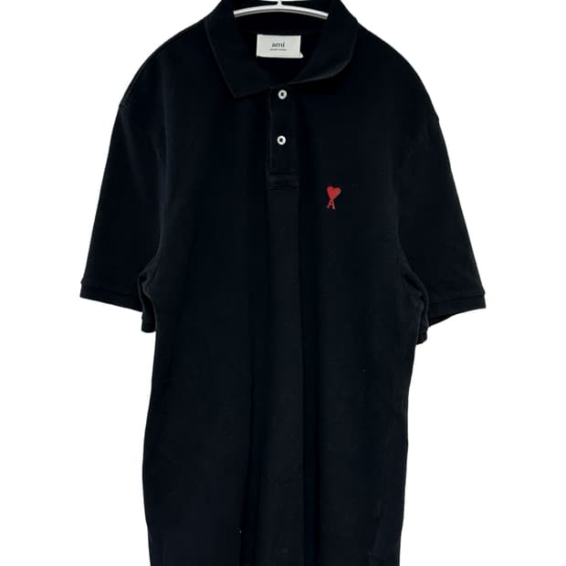 아미 시그니처 폴로 티셔츠