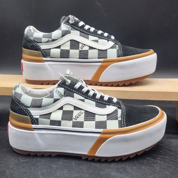 반스 올드스쿨 스텍트 플랫폼 스니커즈 220