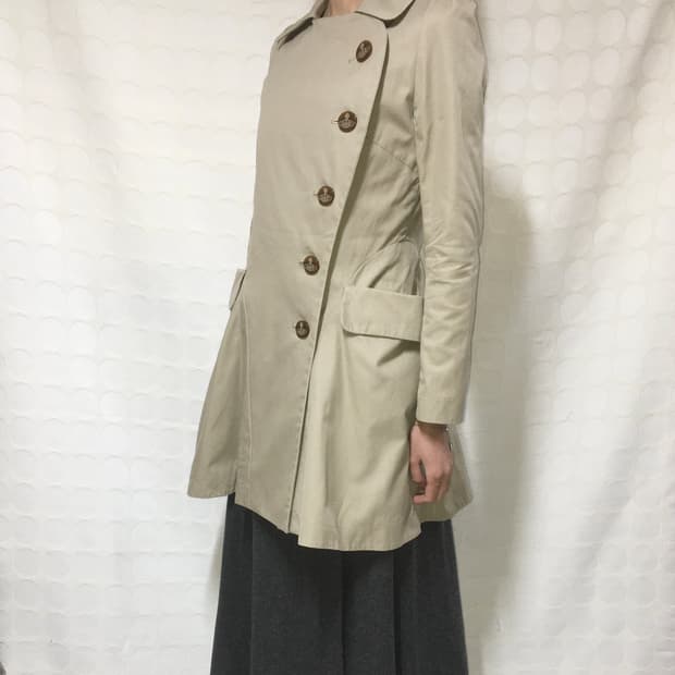  Vivienne westwood orb 면 코트