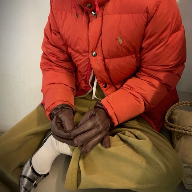 폴로 랄프로렌 다운패딩 숏패딩 남녀공용 S