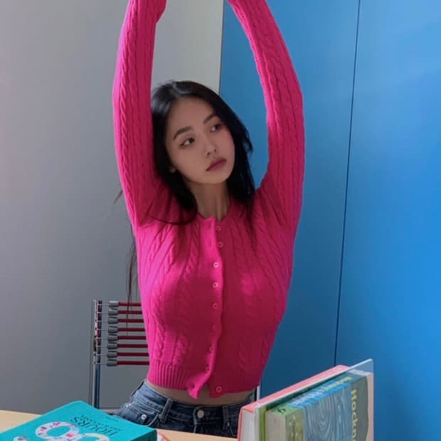 페일제이드 트위스트 가디건