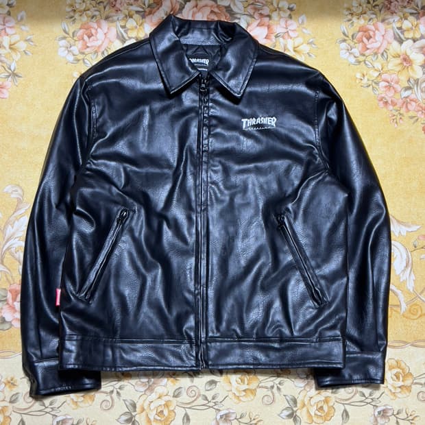 트레셔 레더 자켓