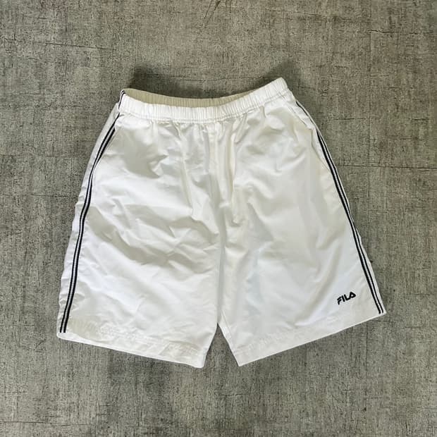 일본빈티지 Fila 휠라 올드스쿨스트릿 사이드라인 하프팬츠 반바지