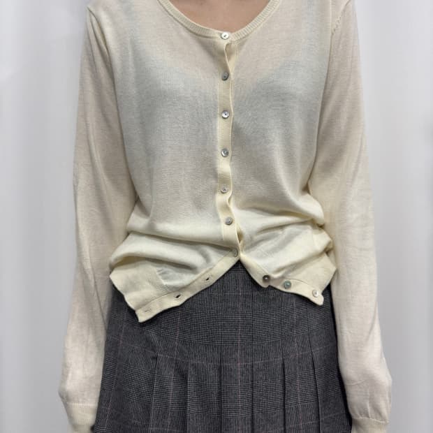 ivory cardigan