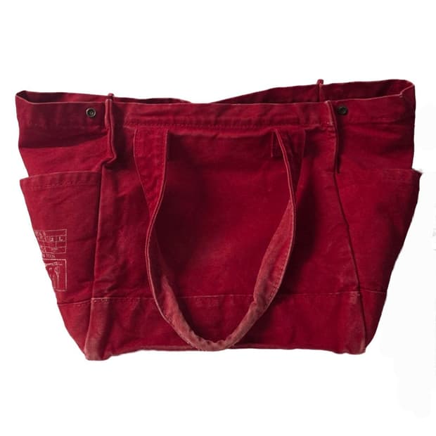 캐피탈 KAPITAL duffle red bag