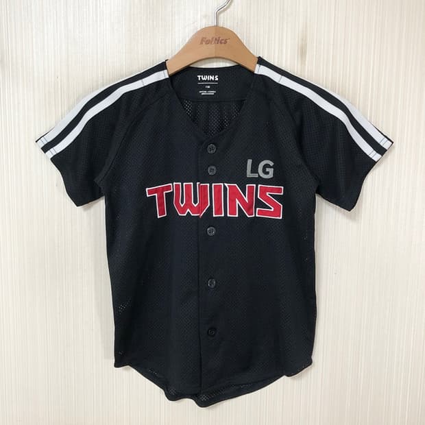 (아동) KBO LG트윈스 블랙원정 유니폼/검니폼 130
