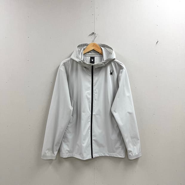 남성 100 L / 스파이더 라드패드 바람막이 자켓 라이트그레이